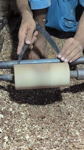 Become a Master Woodturner on a Lathe Machine | Manufacturing Movements #shorts