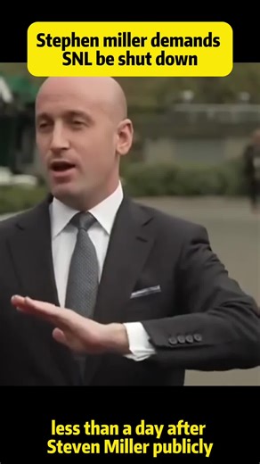 Stephen miller demands SNL be shut down#snl#saturdaynightlive #weekendupdate #jamesaustinjohnson #colinjost