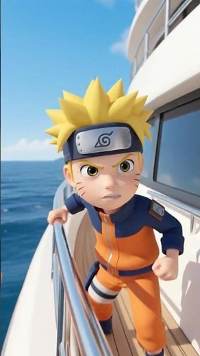 Hinata caiu no mar?