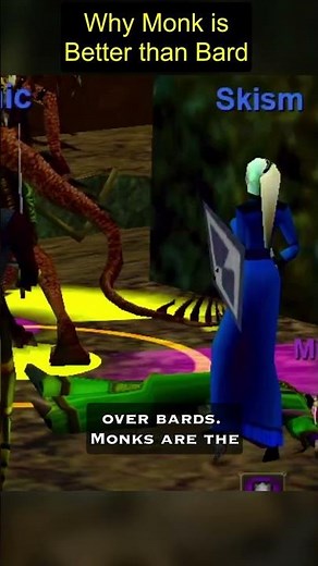 Monk is Better Than Bard in EverQuest