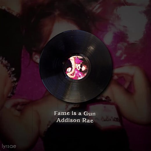 Fame is a G*n - Addison Rae | #lyrics #fyp #aftereffects #edit #edit | Addison Rae