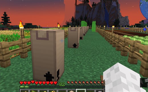 [changed:MC]一种基于高纸板箱的快速瞬移移动方法