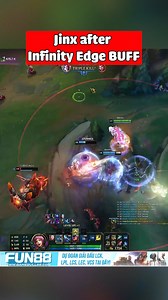 Jinx after Infinity Edge BUFF | Bún Chả Esports