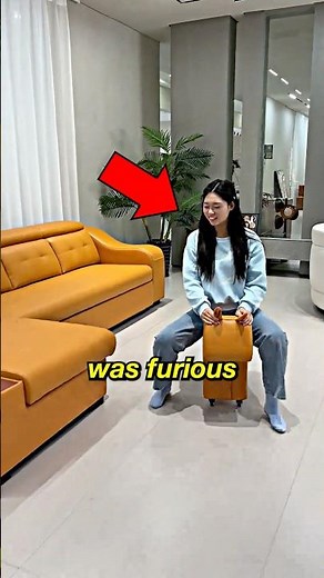 She Bought The Coolest Sofa Ever #shorts