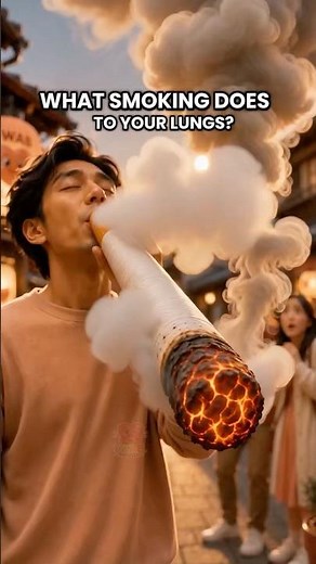 How Cigarette Smoking Harms Your Lungs 🫁