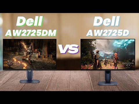 Dell Alienware AW2725DM vs AW2725D | Full Specs & Features Comparison