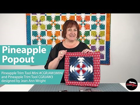 Pineapple Popout Block with Creative Grids®