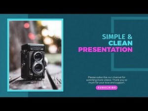 Simple and Clean Business Presentation Design - Affinity Designer