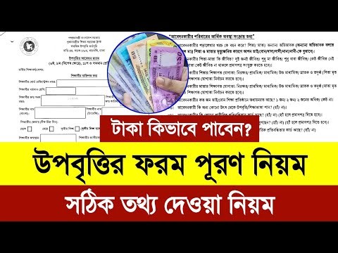 Rules for filling up the stipend form 2026 | Upobritti Form Fill Up 2026 | When will the stipend ...