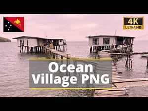 Exploring a Water Village in Papua New Guinea [4K]