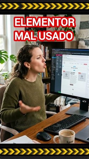 This is how they break a website by misusing Elementor #WordPress #Elementor #WebSupport #Shorts