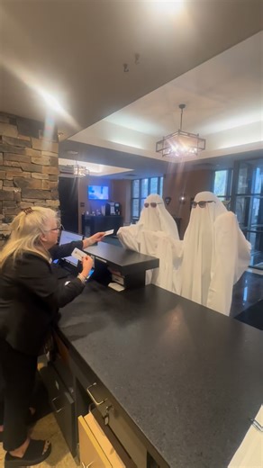 BOO 👻 Happy Halloween from the Ghosts of Parkside Hotel & Spa!🧡 Wishing you a fun spooky day. Our faces and stomachs still hurt from the laughter and fun we had doing this ghost trend - hotel and spa addition. • • • #GhostsOfInstagram #GhostTrend #HappyHalloween #SpookySeason #HotelAndSpa #PerthOntario ParksideSpaAndSalon #PerthParksideHotelAndSpa | Parkside Spa Salon