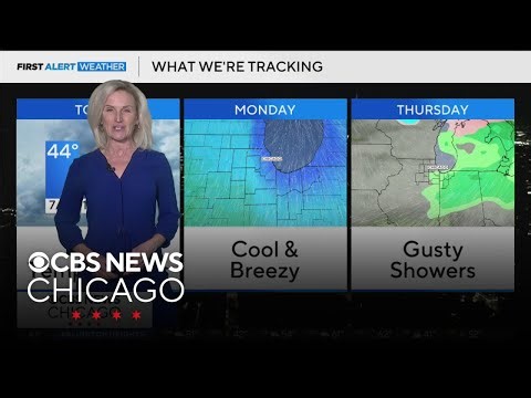 Temperatures crash on Sunday in Chicago