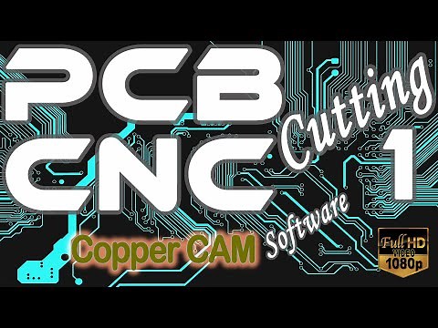 CopperCAM Best Software for PCB Cutting and G-Code Generation - Sprint Layout -CNC Machine - Part 1