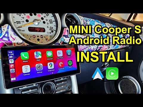 Installing an Android Head Unit in a MINI Cooper with Harman Kardon! (R50, R52, R53 + HK Enabler)
