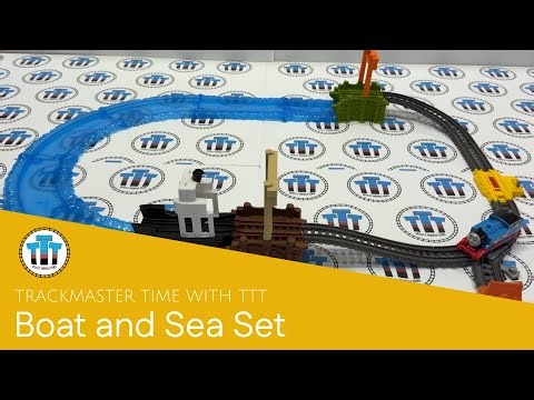 Trackmaster Time with TTT: Boat and Sea Set Thomas & Friends