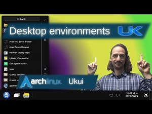 Ukui: Desktop Environments on Arch Linux Ep. 13
