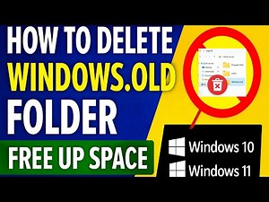 How to delete windows.old in Windows 10/11