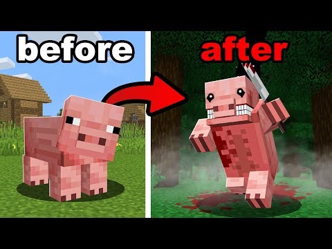 How Minecraft Mobs Act if They Were Evil...