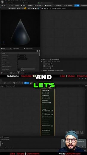 Creating Additive Unlit Materials in UE5 #shorts