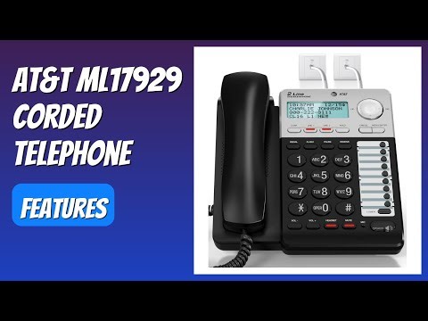 REVIEW (2025): AT&T ML17929 Corded Telephone. Features.
