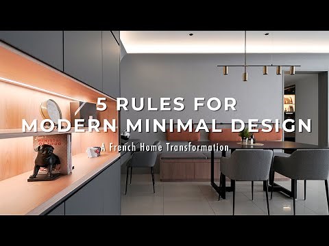 5 Tips For A Minimal Space | BEAU Modern Minimal Home Transformation | Condominium Interior Design