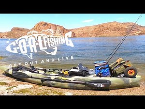Field and Stream Shadow Caster Fishing Kayak // MY SET UP