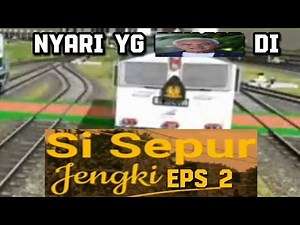 ‪@ramarailwaystudio‬ ‪@ImanZto‬ #TrioSepur nyari yg ganjar di si sepur jengki dan thole lan sri #fypシ