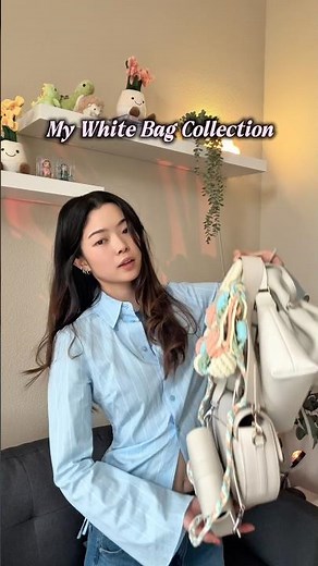 My entire white bag collection