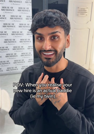 I think i’ve found my aesthetics twin!! #aestheticsclinic #staff #colleagues #work #fyp