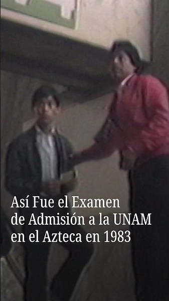 This Is What the 1983 UNAM Admission Exam Was Like at Estadio Azteca