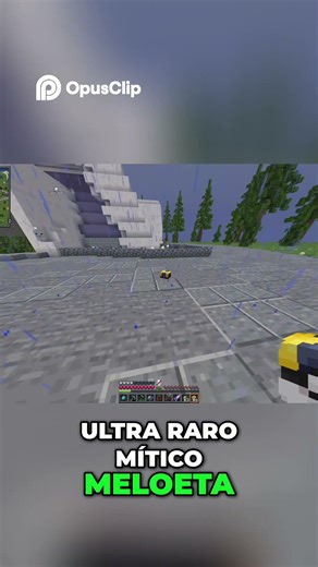 Ultra Rare Mythic Meoeta Spawn Found! Generation 5 #minecraft #cobblemon