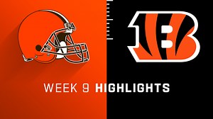 Browns vs. Bengals highlights | Week 9