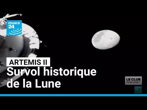 Artemis II : après un survol historique de la Lune, l’équipage rentre sur Terre • FRANCE 24