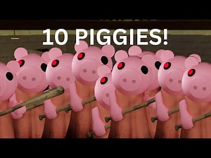 How To Make 10 Piggy Bots Spawn in Piggy Pacifist kit & More
