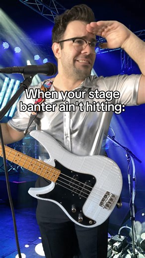 The hardest part of playing live #leadsinger