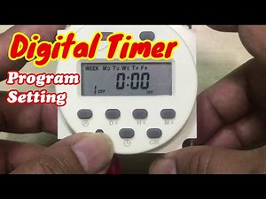 Cn101A Digital Timer Setting How to Program ( Filipino )