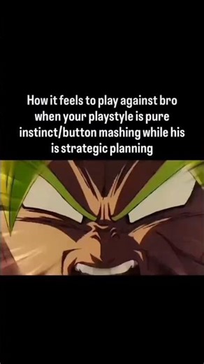 When a button masher meets a strategy player