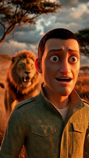 What If a Lion 🦁Attacks You || Lion vs Human || #lion #shorts #facts