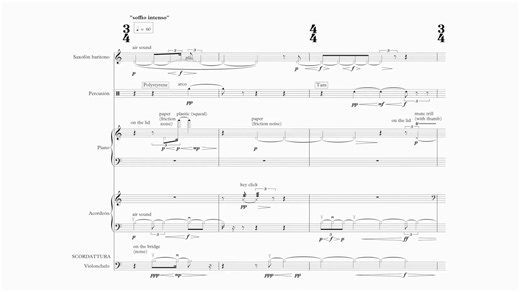 Pour apaiser le vent et les vagues [with score]