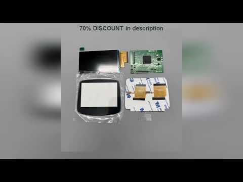 A must-have product! 2.9 "original Size IPS High Brightness LCD Screen For Gameboy Advance GBA Sup