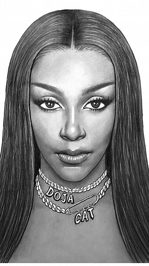 Art by Maxine LLC 🎨 on Instagram: "How do you draw @dojacat 🐈 #howtodraw #dojacat"