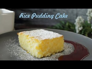 Hungarian Rice Pudding Cake (Rizskoch)