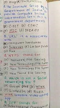 Computer Awareness MCQs set 6 l Computer Science & Information Technology #shorts #computer #csc