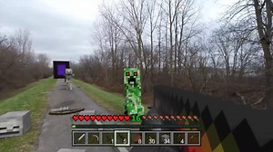 #Shorts Realistic Minecraft in Real Life
