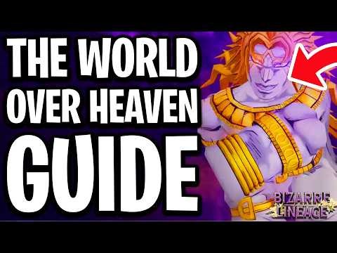 How To Get The World Over Heaven In Bizarre Lineage Roblox - Full Guide (Moveset & Best Build)