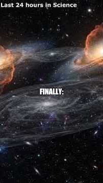 Runaway Black Holes & Cosmic Collisions! 🤯 | 24 Hour Science #shorts #fyp #discovery #space
