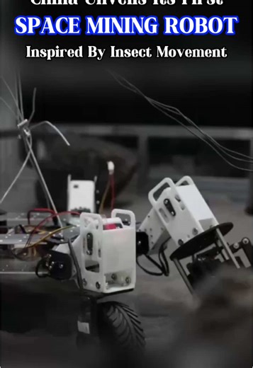 China's First Space Mining Robot Unveiled