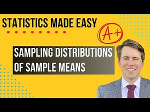 Sampling Distributions of Sample Means: Simple Explanation