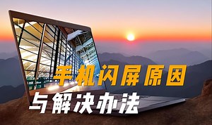 手机闪屏原因与解决办法